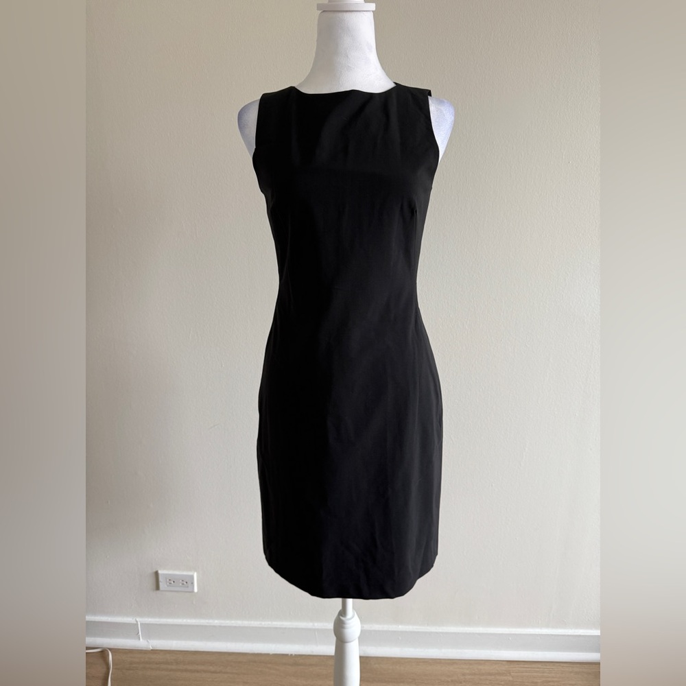 Theory Black Sleeveless Dress